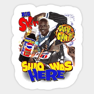 Shaq - Pepsi Big Slam - Shaquille O'Neal Sticker